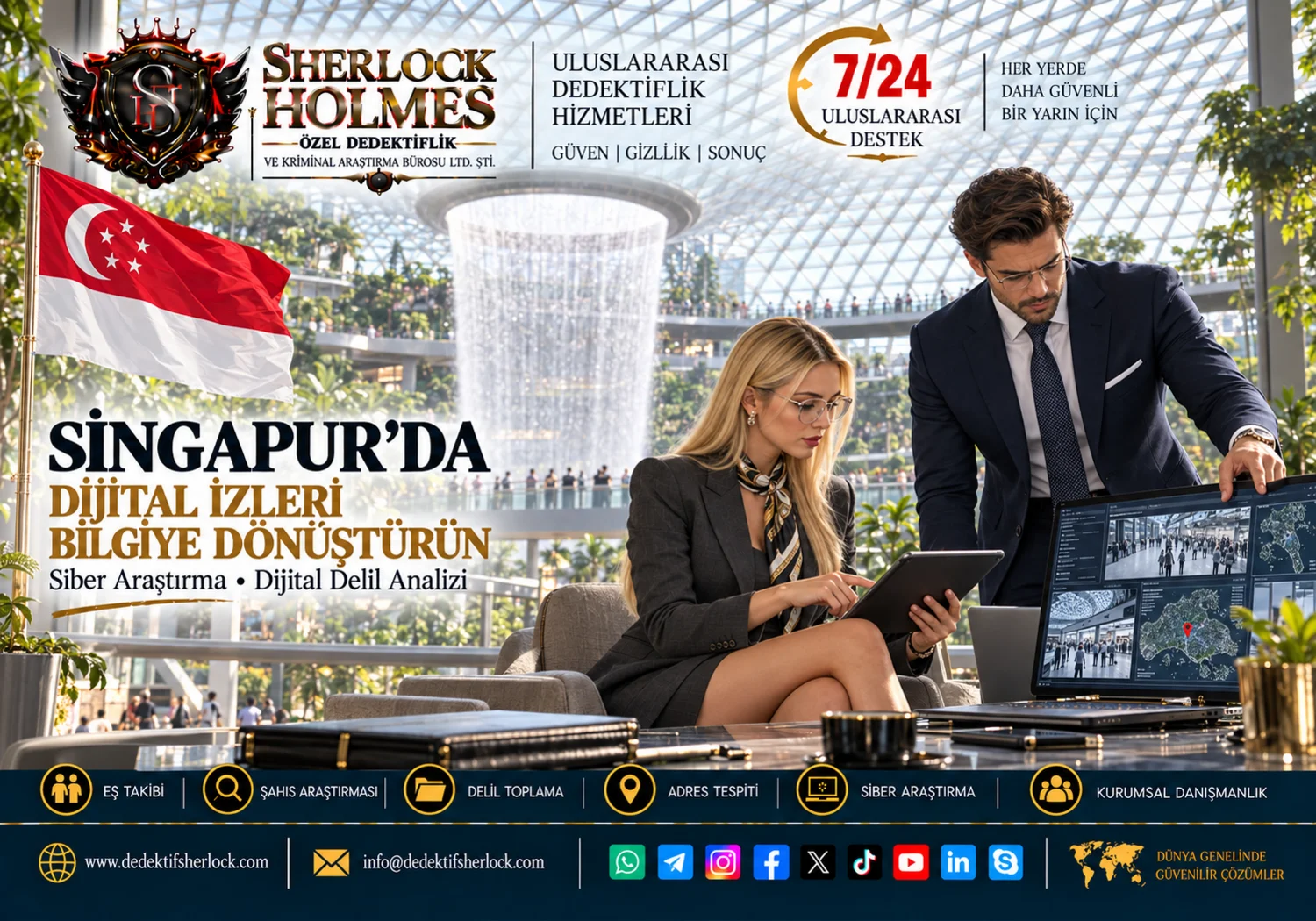 Singapur Özel Dedektiflik Hizmetleri | Profesyonel Araştırma ve Danışmanlık