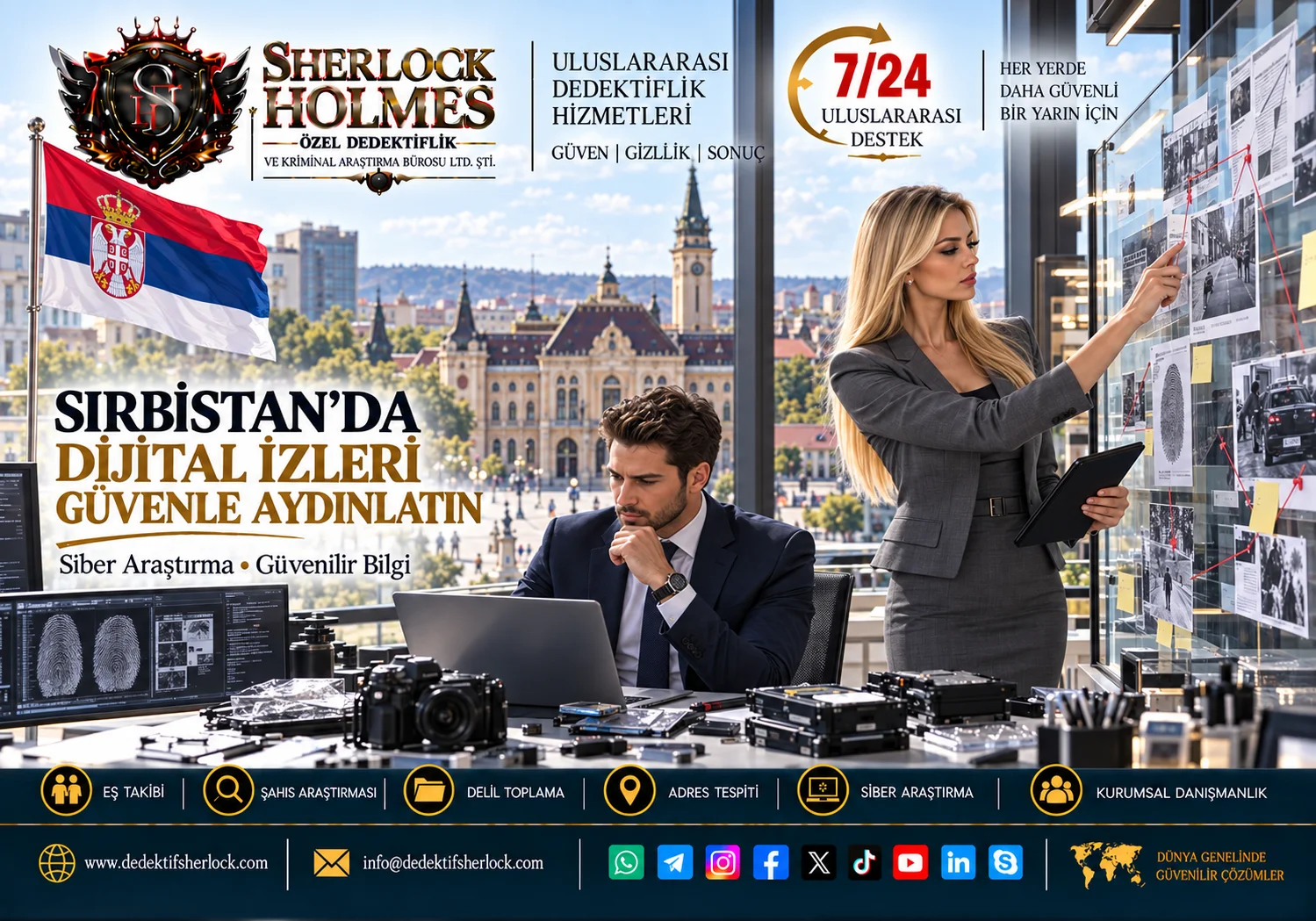 4. Sırbistanda Eş Takibi ve Özel Dedektiflik Hizmetleri