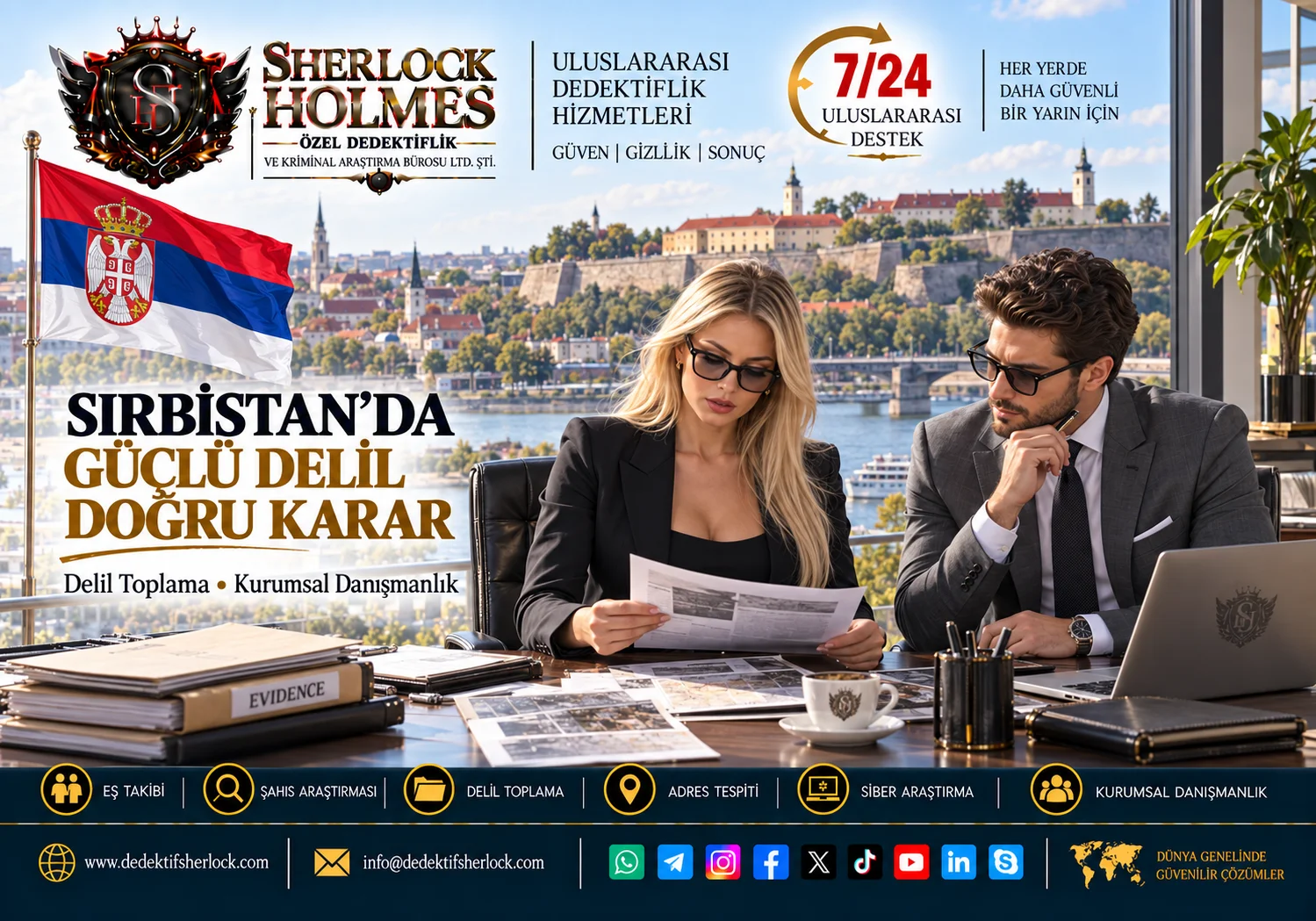 6. Sırbistanda Özel Dedektif Fiyatları ve Dedektiflik Ücretleri