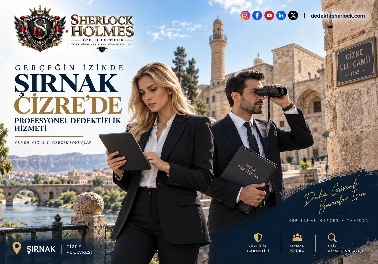 Şırnak'da Özel Dedektiflik Hizmetleri