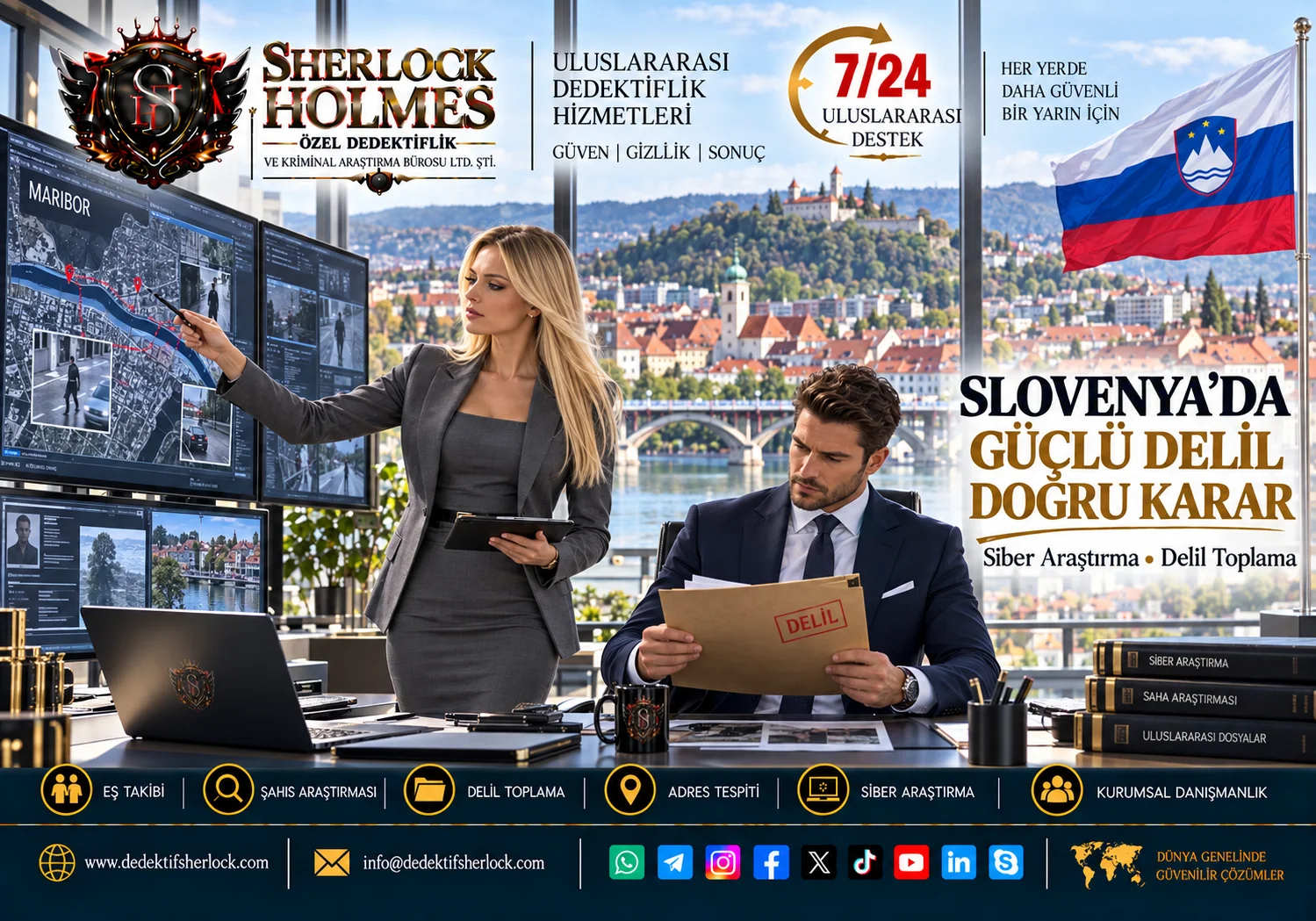 7. Slovenyada Özel Dedektif Fiyatları ve Dedektiflik Ücretleri