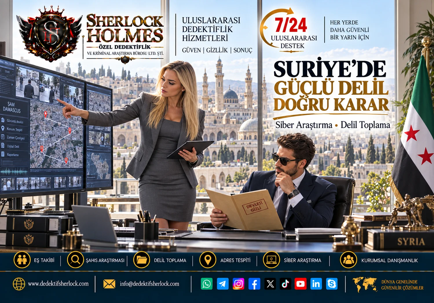 4. Suriyede Eş Takibi ve Özel Dedektiflik Hizmetleri