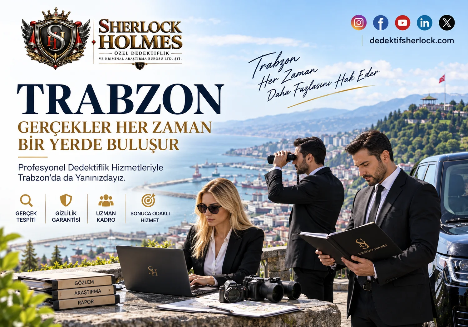 Trabzon'da Özel Dedektiflik Hizmetleri