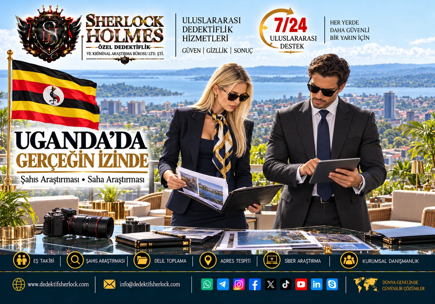 UGANDA ÖZEL DEDEKTİFLİK HİZMETLERİ | DOĞU AFRİKANIN KALBİNDE PROFESYONEL ARAŞTIRMA VE İSTİHBARAT ÇÖZÜMLERİ