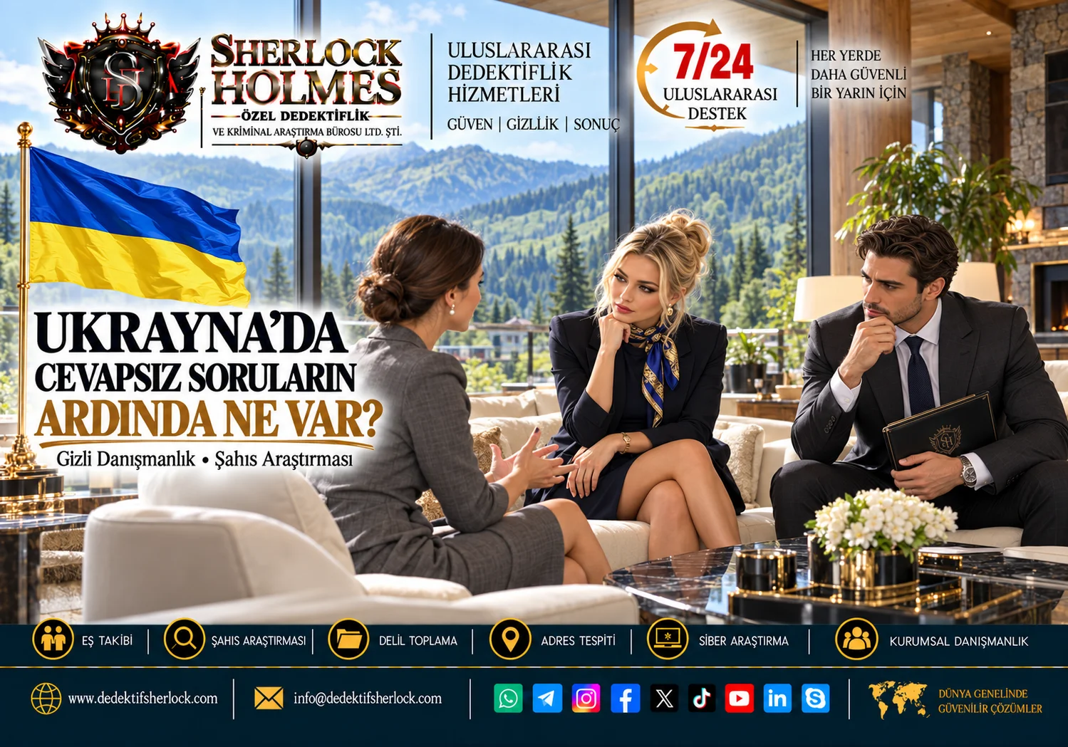 5. Ukraynada Özel Dedektif Fiyatları ve Dedektiflik Ücretleri