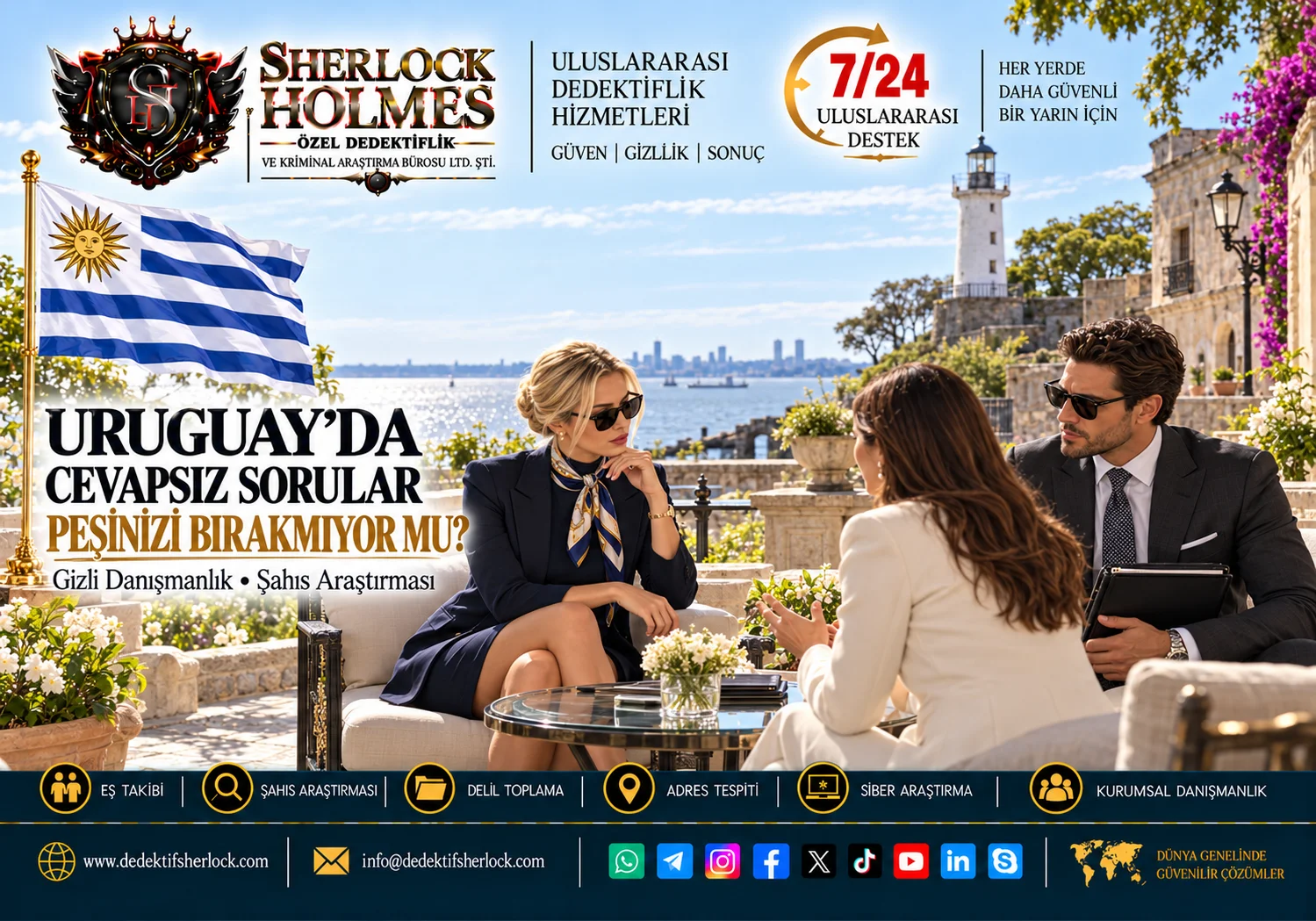 3. Salto, Punta del Este, Paysandú ve Colonia del Sacramento Özel Dedektiflik