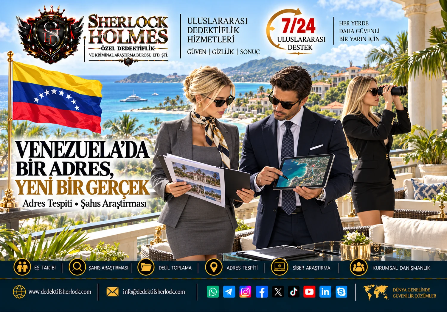 3. Maracaibo, Valencia, Barquisimeto ve Maracay Özel Dedektiflik
