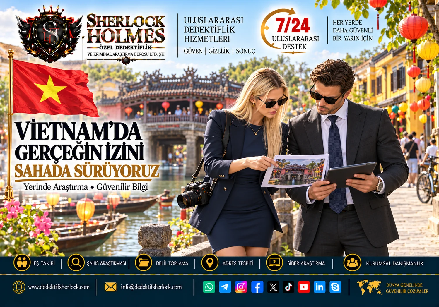3. Hanoi, Da Nang, Hai Phong ve Can Tho Özel Dedektiflik