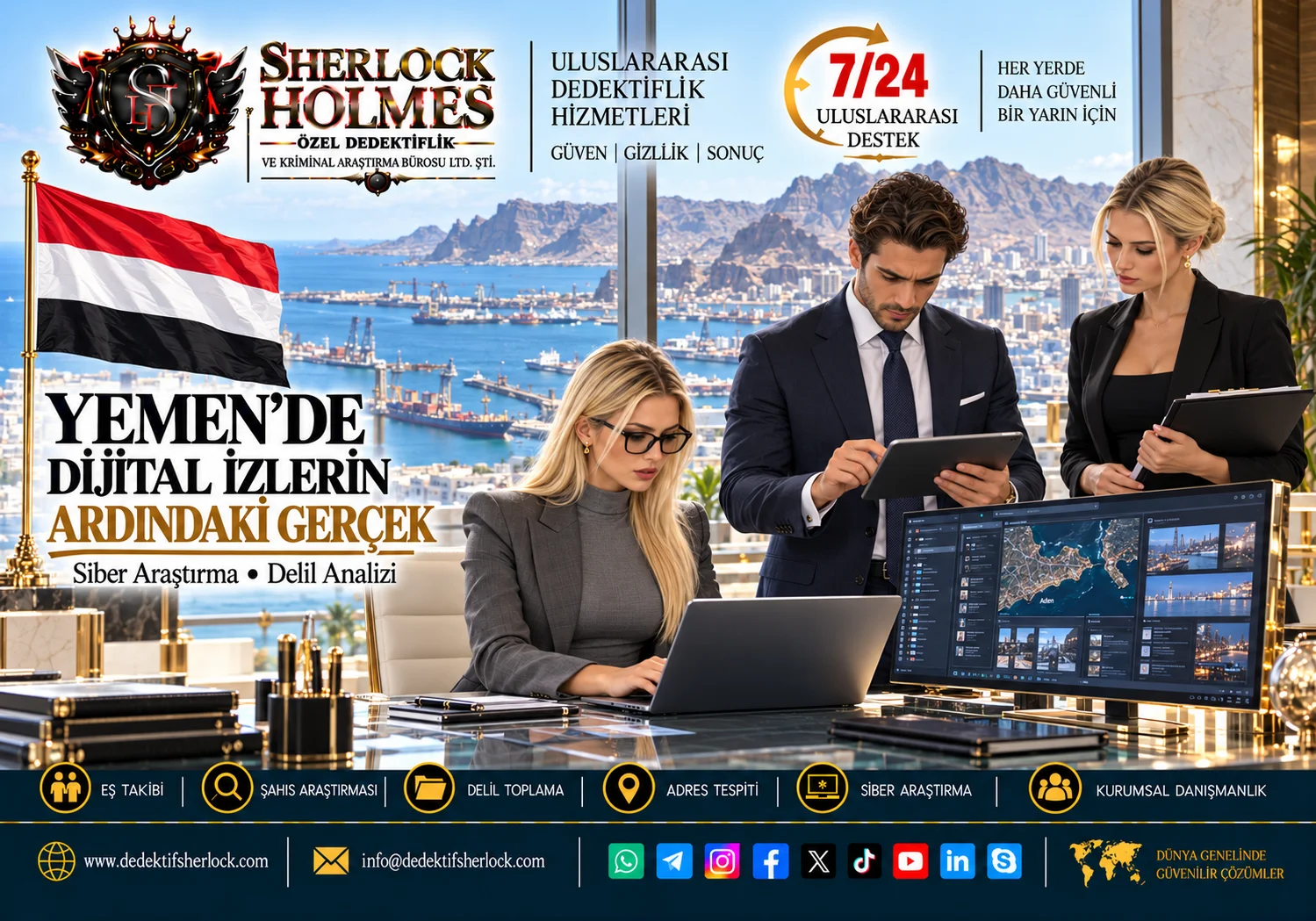 5. Yemende Özel Dedektif Fiyatları ve Dedektiflik Ücretleri