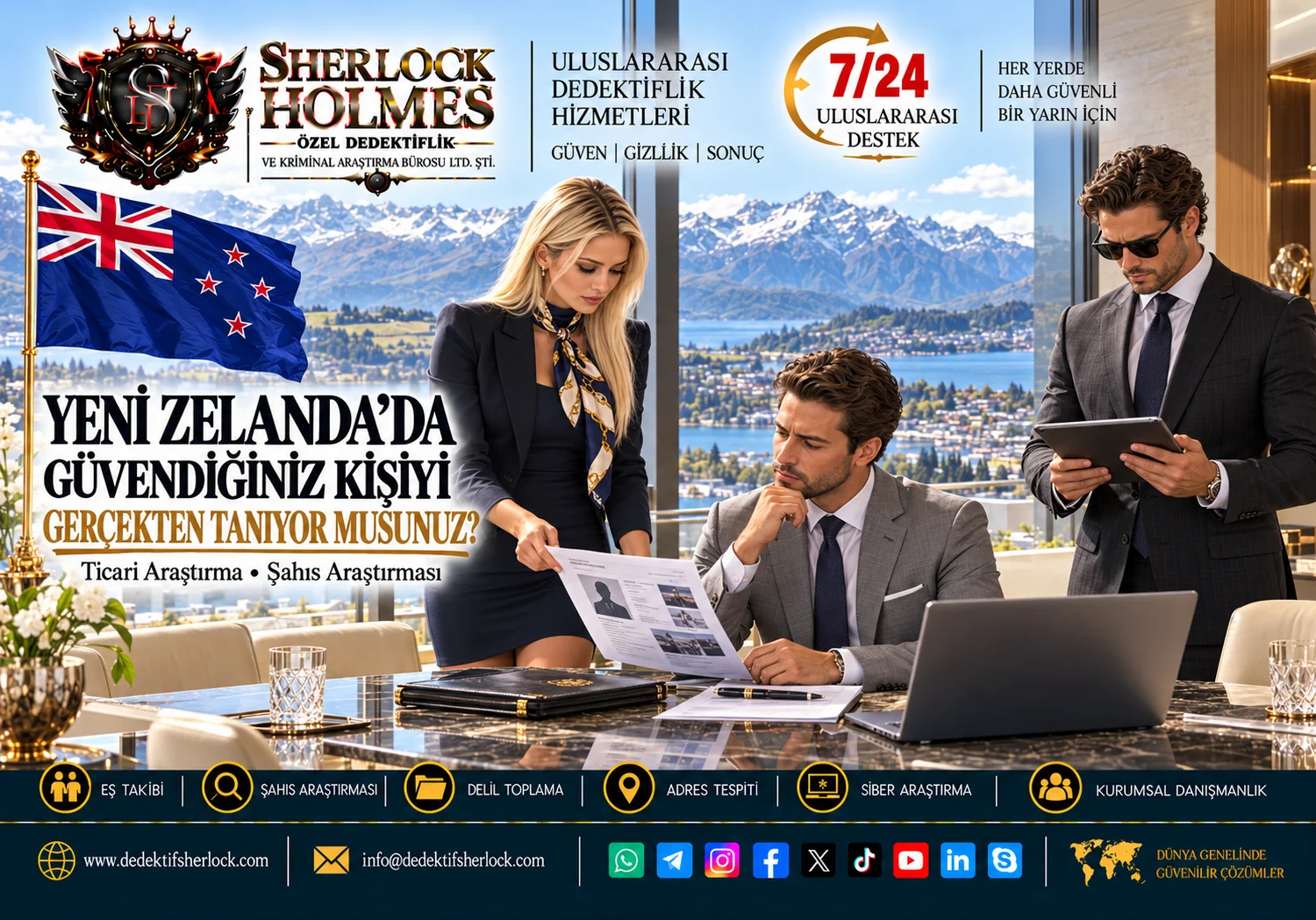 Yeni Zelanda Özel Dedektiflik Hizmetleri