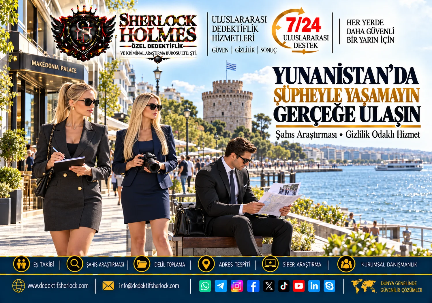 3. Selanik, Pire, Kandiye ve Patras Özel Dedektiflik