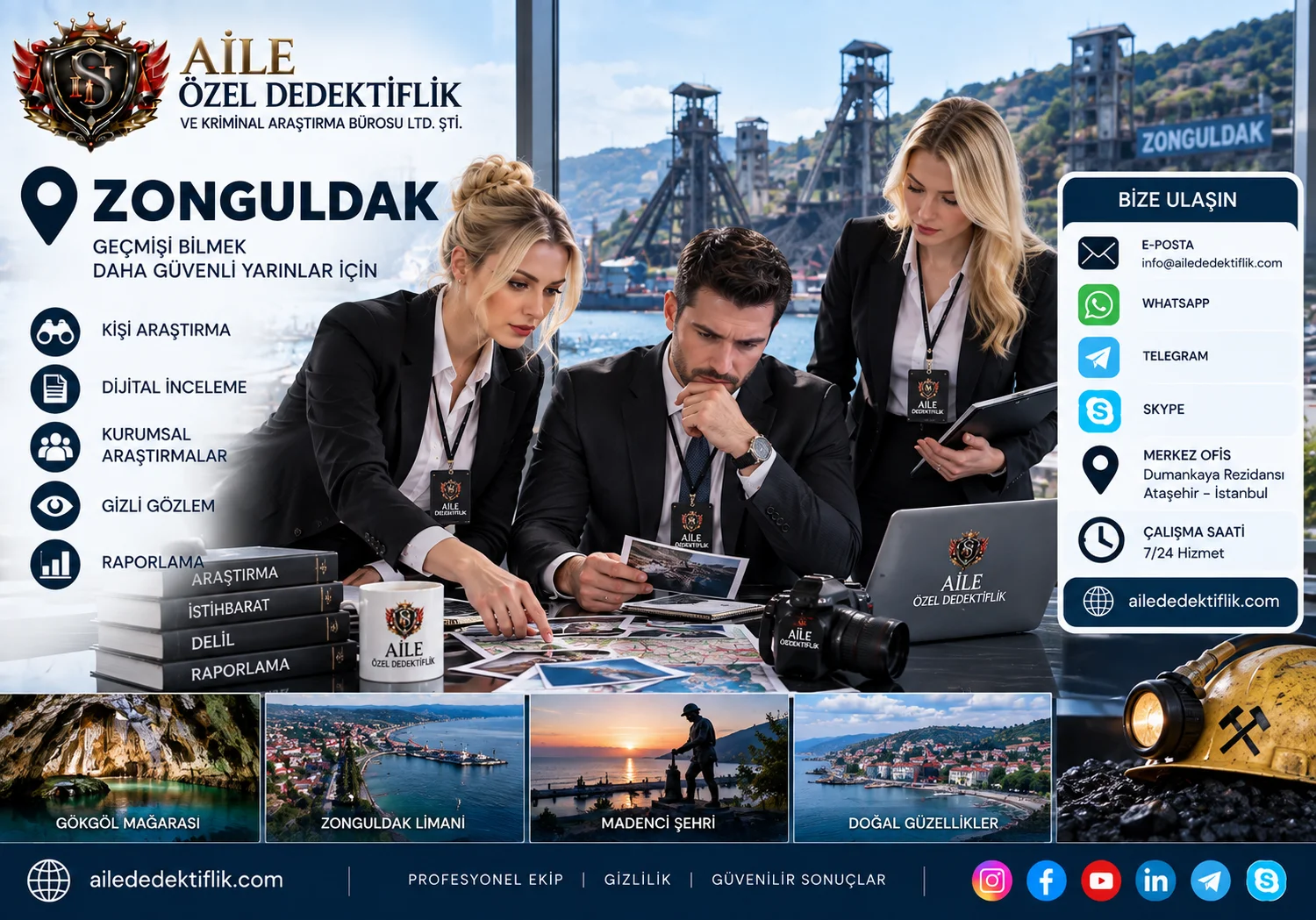 Zonguldak'da Özel Dedektiflik Hizmetleri
