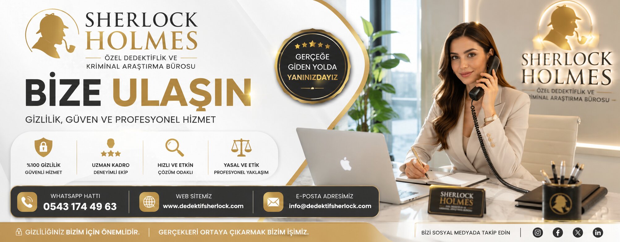Dedektif Danışmanlık Merkezi İletişim