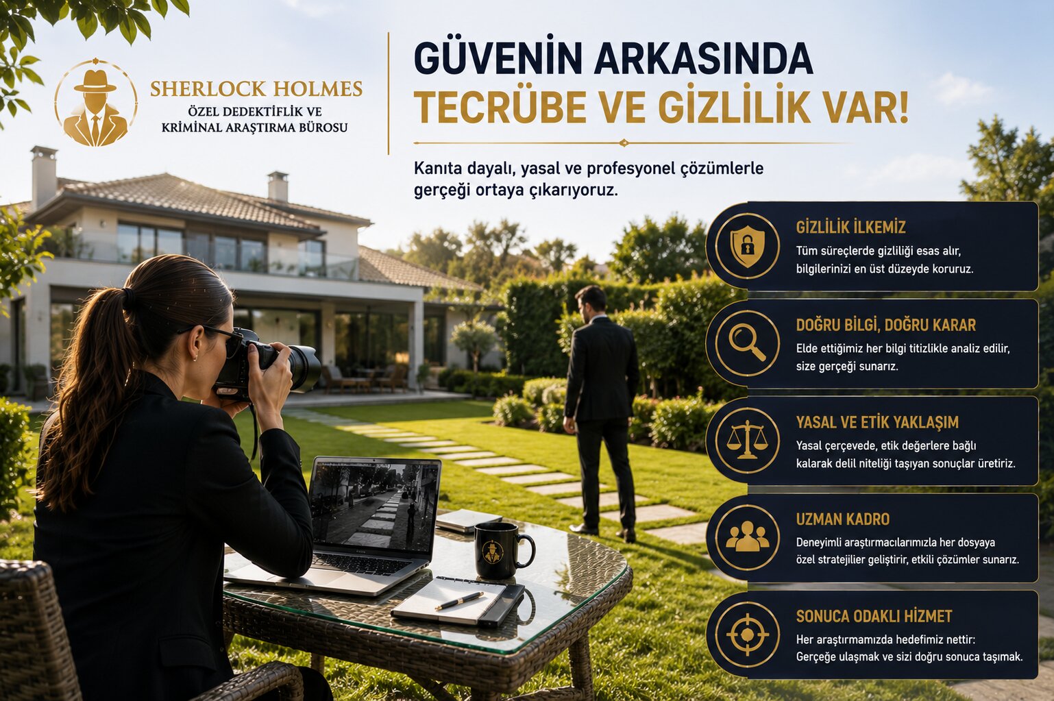 8. %100 Gizlilik Sözleşmeli ve Güvenli Dedektiflik Hizmeti Anlayışımız
