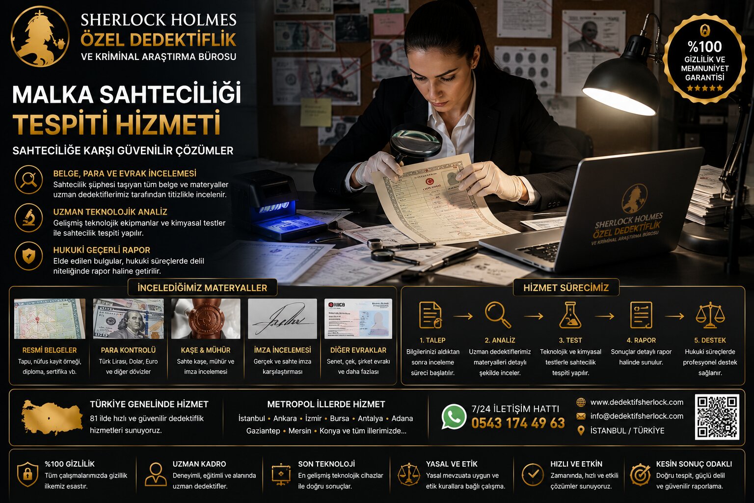 Marka Sahteciliği ve Sahte Ürünlerle Mücadele Hakkında Kapsamlı Hizmetlerimiz