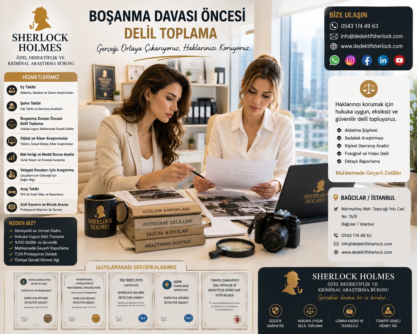 9. Bağcılar Kurumsal Dedektiflik: Şirket İçi Casusluk ve Personel Takibi