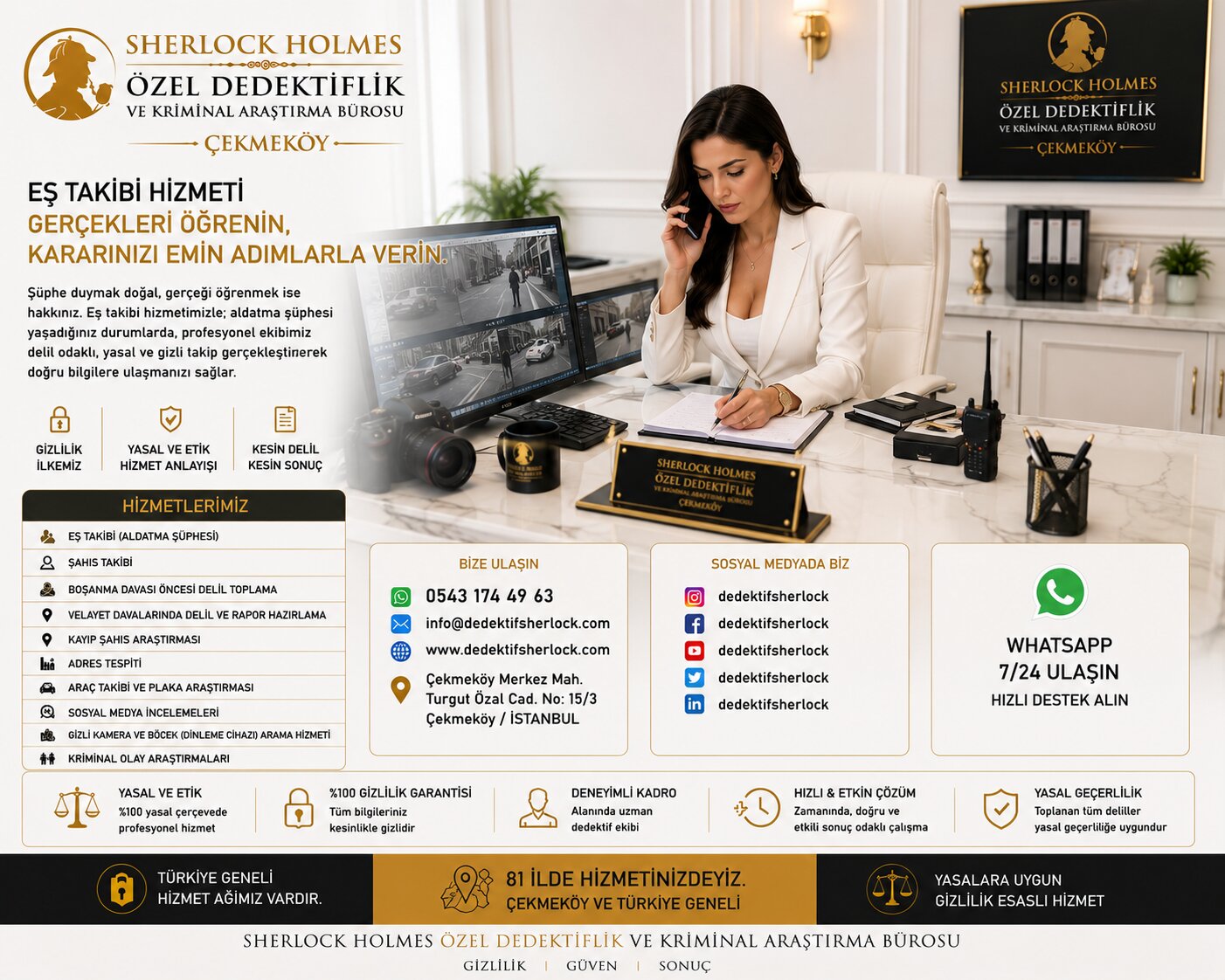 Çekmeköy Miras ve Sigorta Dedektifi | Miras Davaları ve Sigorta Dolandırıcılığı Tespiti