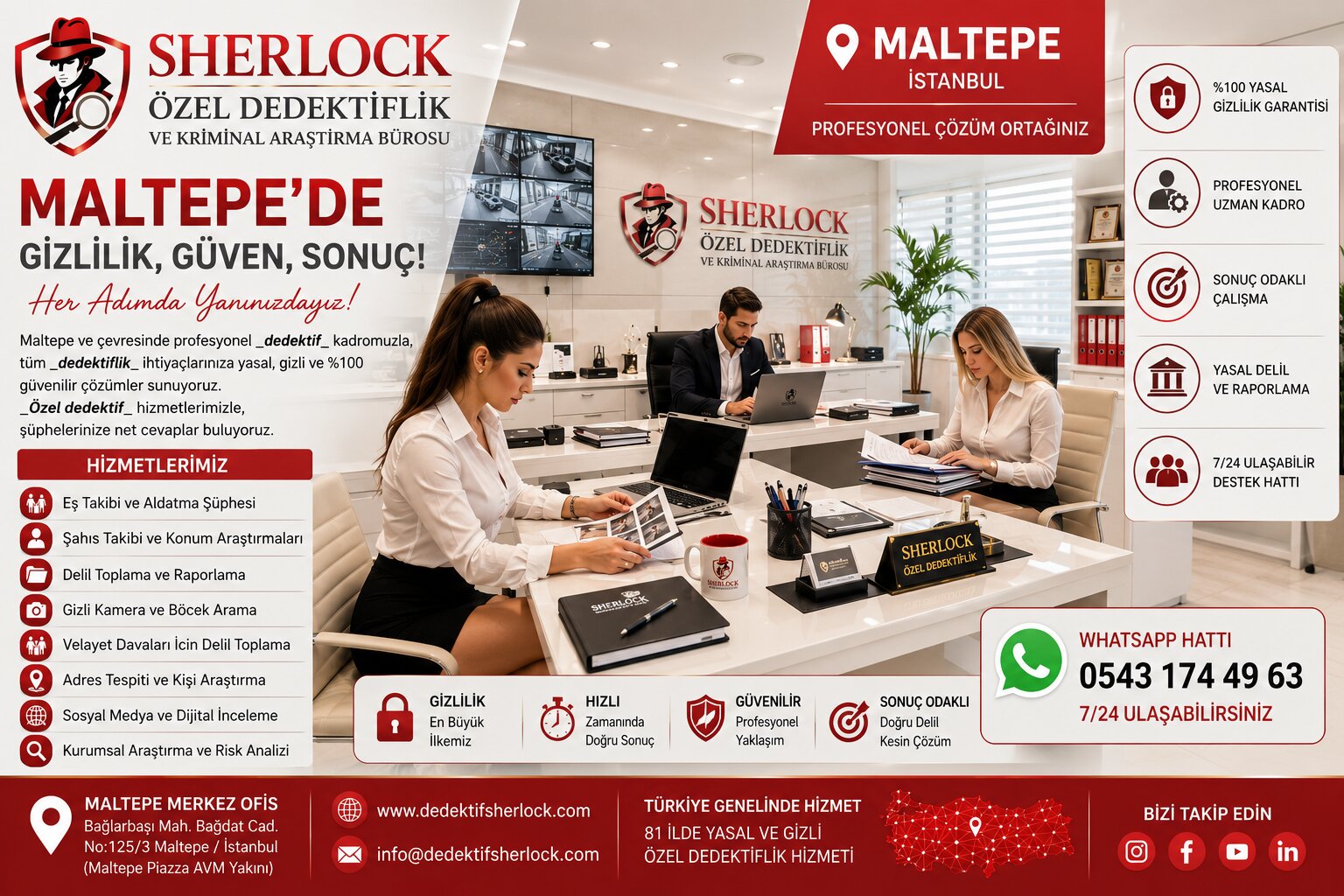 6. Maltepe Lisanslı Özel Dedektif | Resmi Rapor ve Mahkeme Delili Toplama